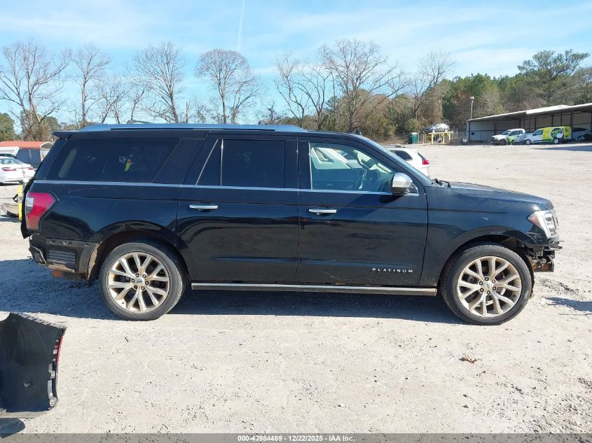 2018 Ford Expedition Max Platinum VIN: 1FMJK1LT5JEA55182 Lot: 43984489