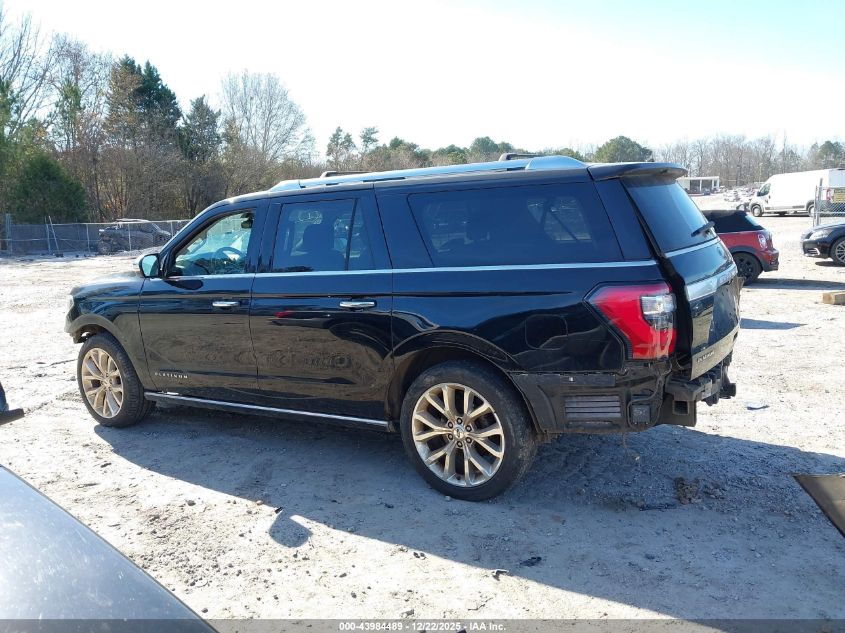 2018 Ford Expedition Max Platinum VIN: 1FMJK1LT5JEA55182 Lot: 43984489