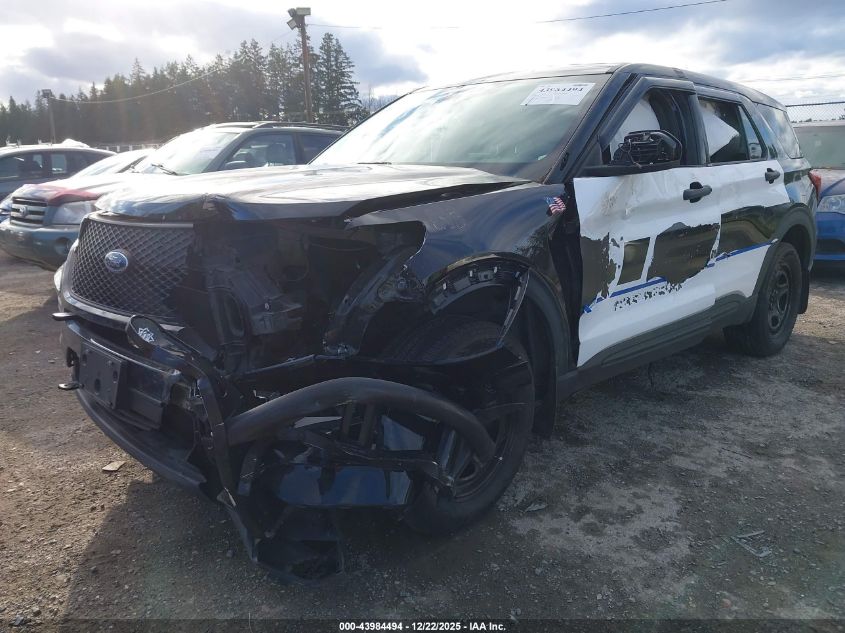 2020 Ford Police Interceptor Utility VIN: 1FM5K8AB3LGA97975 Lot: 43984494