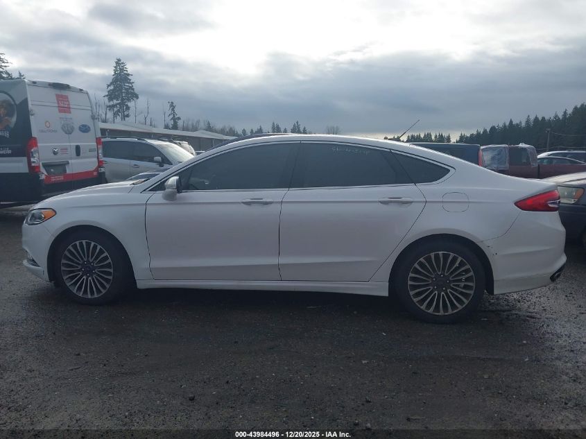 2017 Ford Fusion Se VIN: 3FA6P0T90HR371211 Lot: 43984496