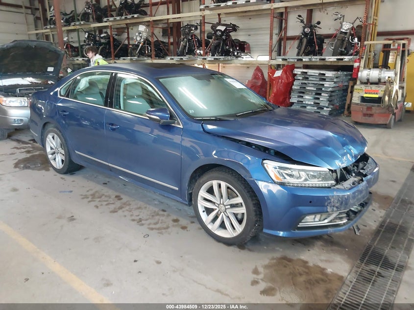 1VWGT7A38HC080047 2017 Volkswagen Passat 1.8T Se auction photo 1