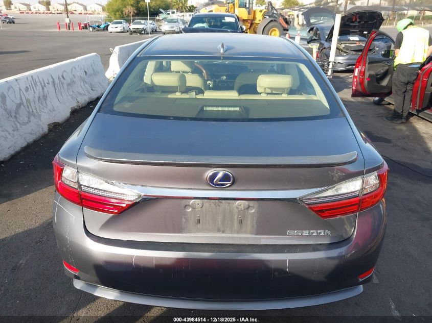 2016 Lexus Es 300H VIN: JTHBW1GGXG2123480 Lot: 43984514