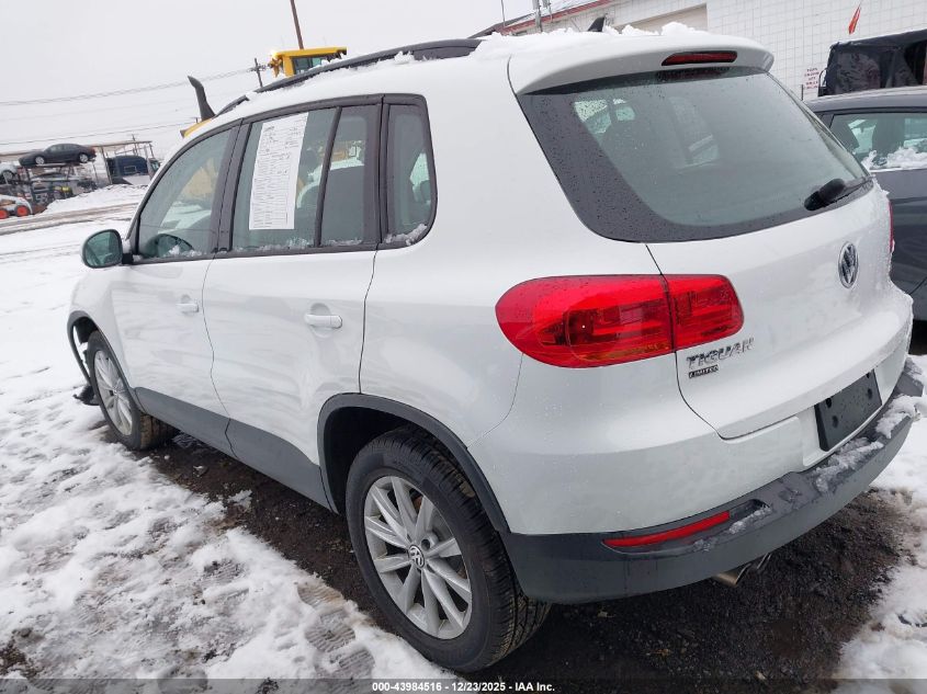 2018 Volkswagen Tiguan Limited 2.0T