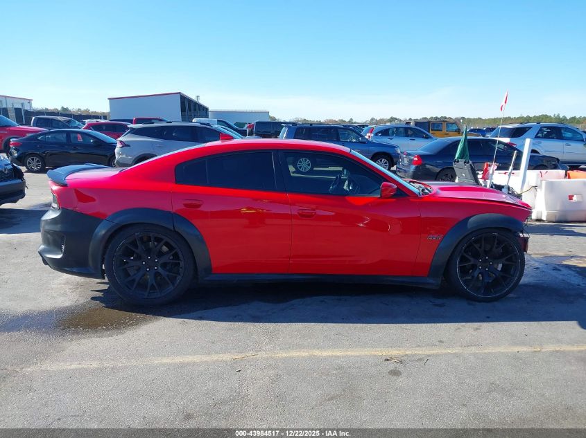 2019 Dodge Charger Scat Pack Rwd VIN: 2C3CDXGJ8KH552826 Lot: 43984517