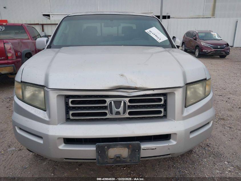 2006 Honda Ridgeline Rtl VIN: 2HJYK16516H533481 Lot: 43984530