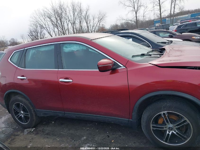 2015 Nissan Rogue S VIN: KNMAT2MV5FP591911 Lot: 43984531