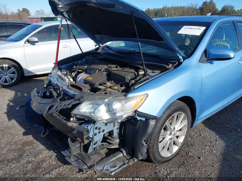 2012 Toyota Camry Xle VIN: 4T1BF1FK3CU597630 Lot: 43984536