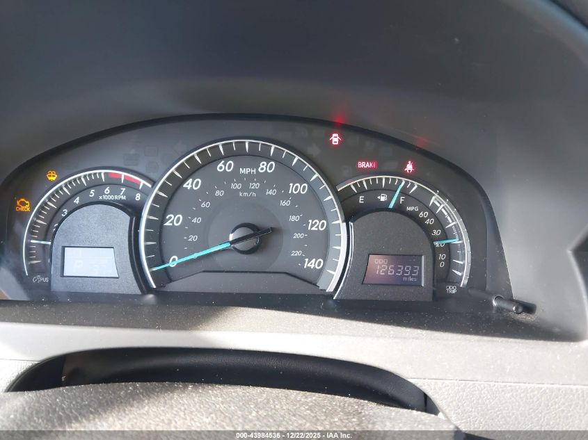 2012 Toyota Camry Xle VIN: 4T1BF1FK3CU597630 Lot: 43984536