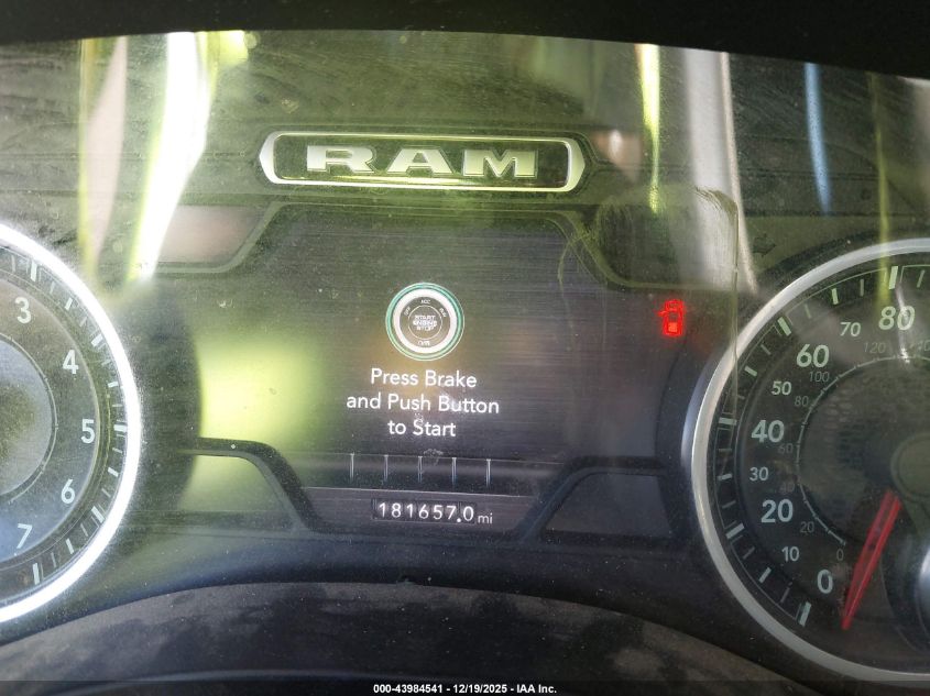 2020 Ram 1500 Laramie 4X2 6'4 Box VIN: 1C6RREDT8LN256643 Lot: 43984541