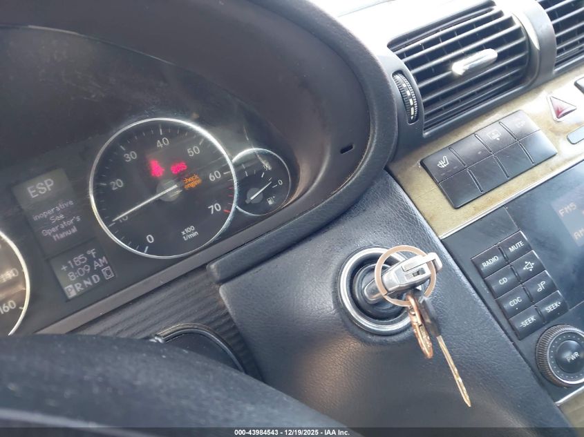 2007 Mercedes-Benz C 230 Sport VIN: WDBRF52H07F933473 Lot: 43984543