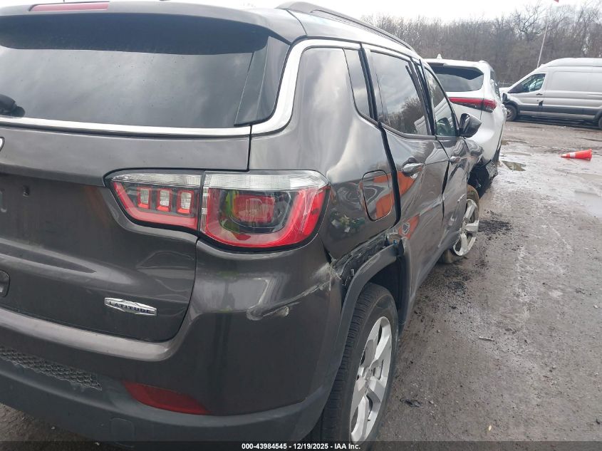 2018 Jeep Compass Latitude 4X4 VIN: 3C4NJDBB4JT484350 Lot: 43984545