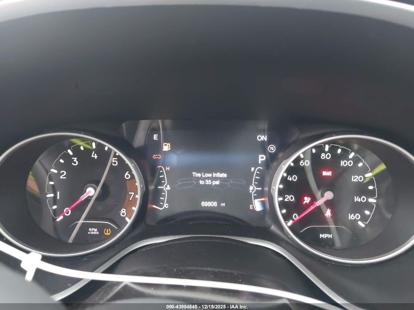 2018 Jeep Compass Latitude 4X4 VIN: 3C4NJDBB4JT484350 Lot: 43984545