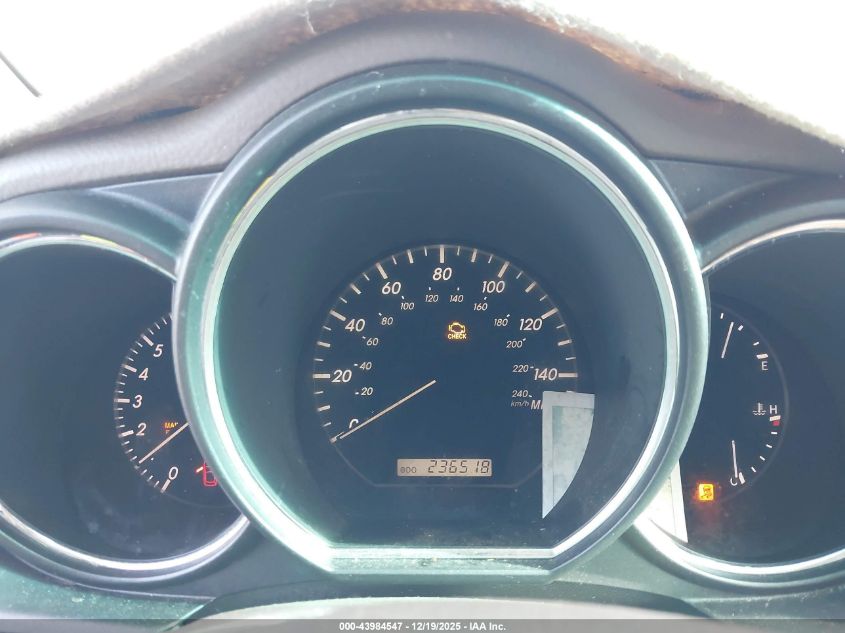 2008 Lexus Rx 350 VIN: JTJGK31U680012349 Lot: 43984547