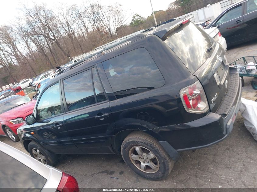 2006 Honda Pilot Ex-L VIN: 5FNYF18526B029288 Lot: 43984554