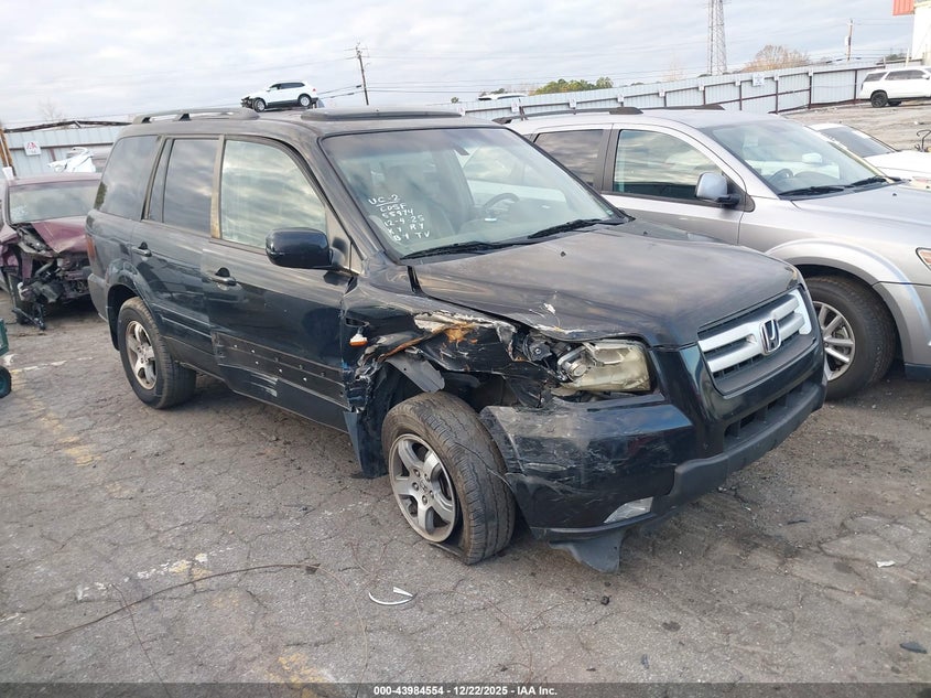 5FNYF18526B029288 2006 Honda Pilot Ex-L auction photo 1