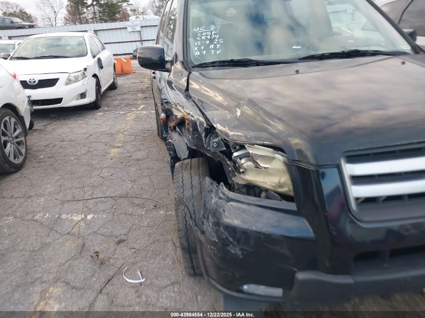 2006 Honda Pilot Ex-L VIN: 5FNYF18526B029288 Lot: 43984554