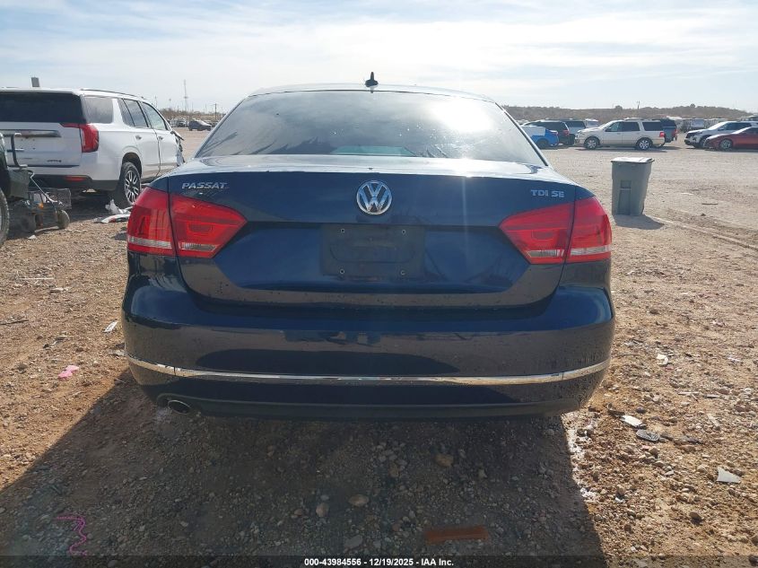 2015 Volkswagen Passat 2.0L Tdi Se VIN: 1VWBV7A35FC066916 Lot: 43984556