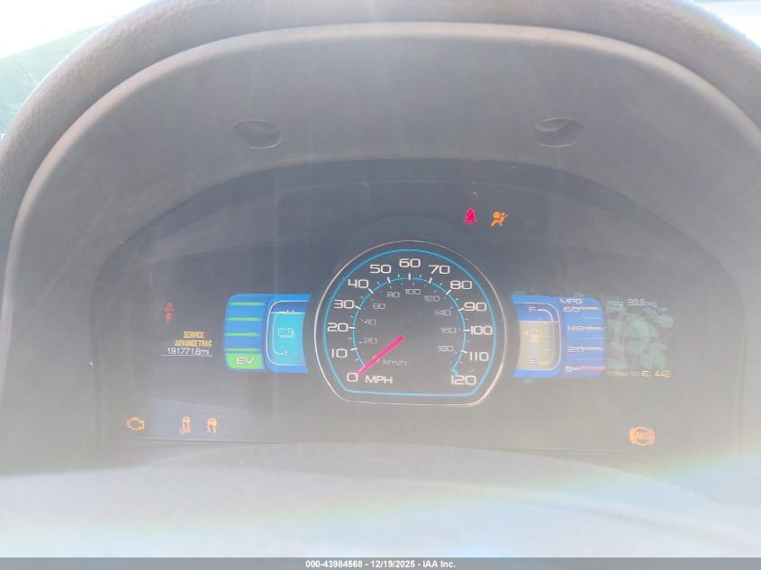 2012 Ford Fusion Hybrid VIN: 3FADP0L36CR429236 Lot: 43984568