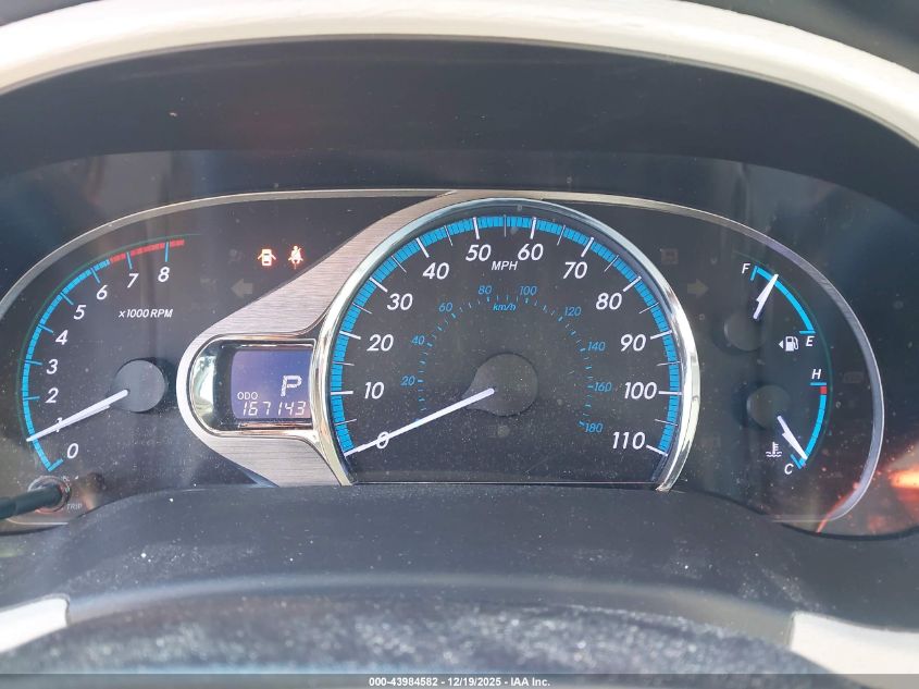 2012 Toyota Sienna Limited V6 7 Passenger VIN: 5TDYK3DC9CS270879 Lot: 43984582