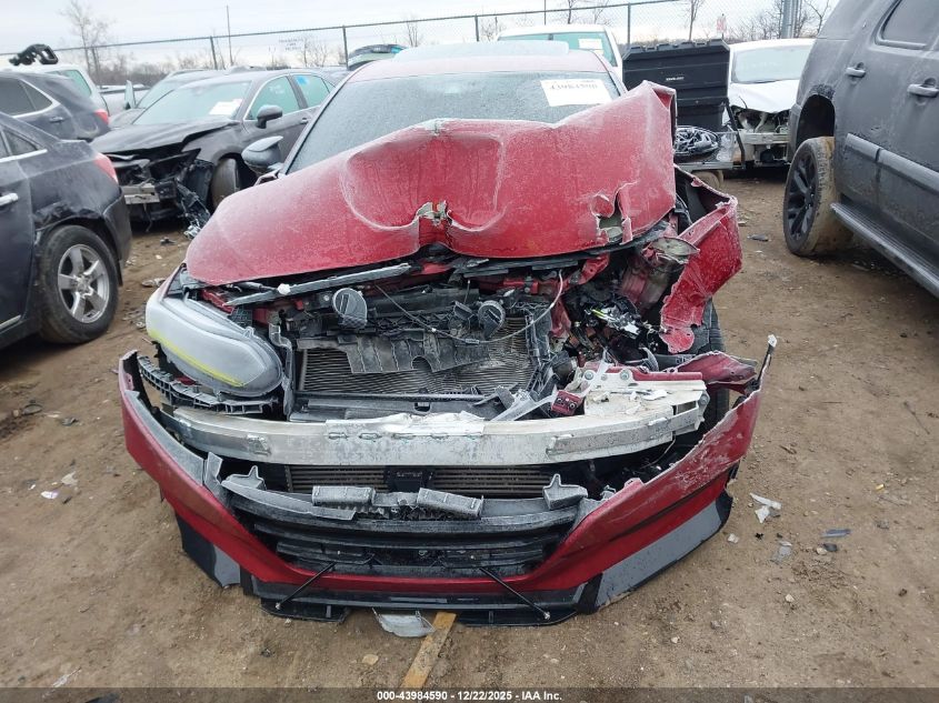 2018 Honda Accord Touring VIN: 1HGCV1F90JA121456 Lot: 43984590