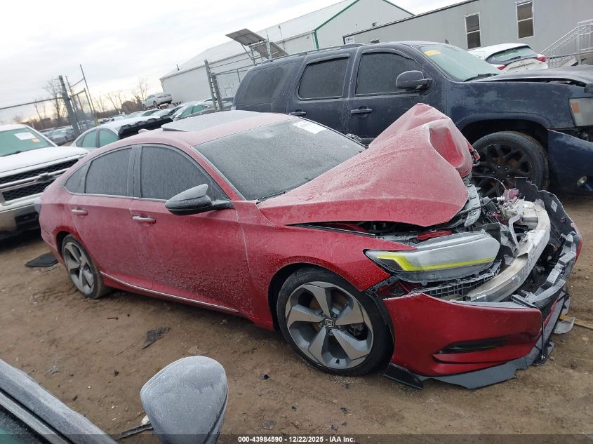 2018 Honda Accord Touring VIN: 1HGCV1F90JA121456 Lot: 43984590