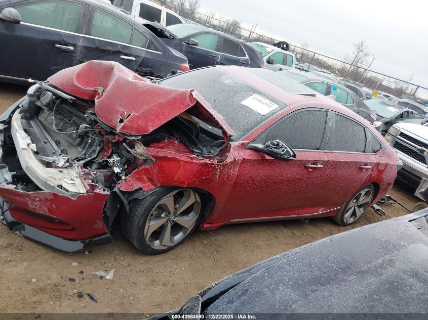 2018 Honda Accord Touring VIN: 1HGCV1F90JA121456 Lot: 43984590