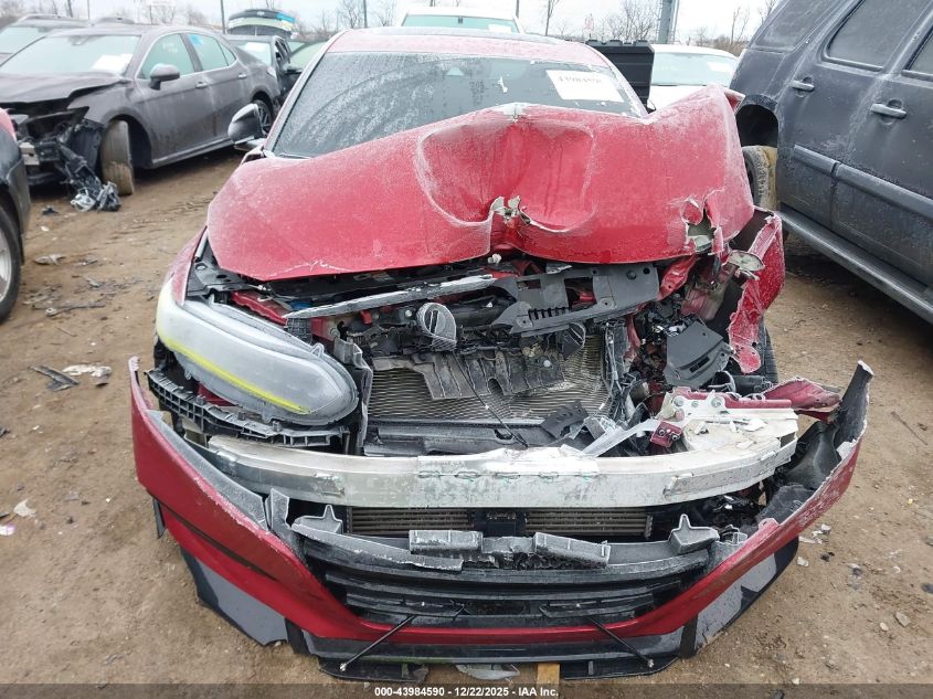 2018 Honda Accord Touring VIN: 1HGCV1F90JA121456 Lot: 43984590