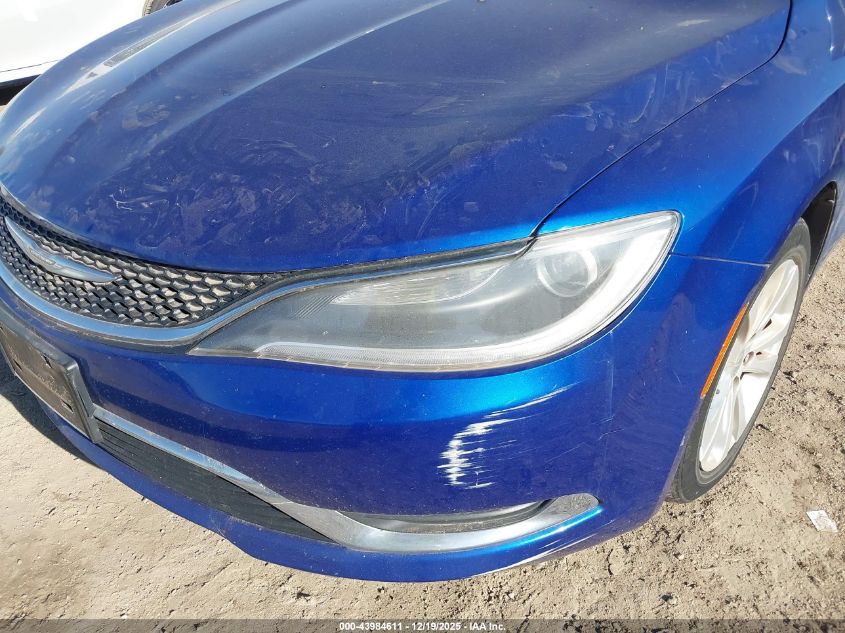 2015 Chrysler 200 Limited VIN: 1C3CCCAB3FN536432 Lot: 43984611