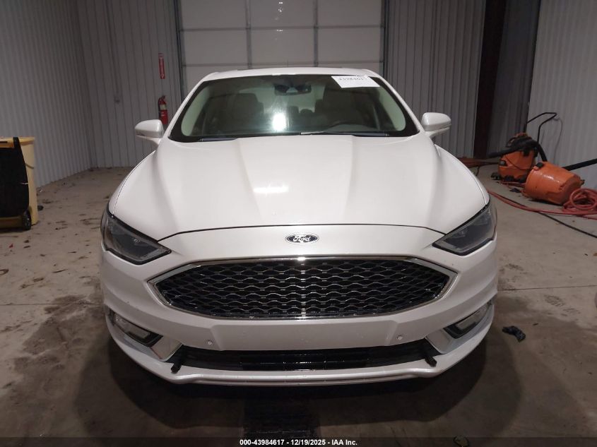 2018 Ford Fusion Platinum VIN: 3FA6P0D96JR265172 Lot: 43984617