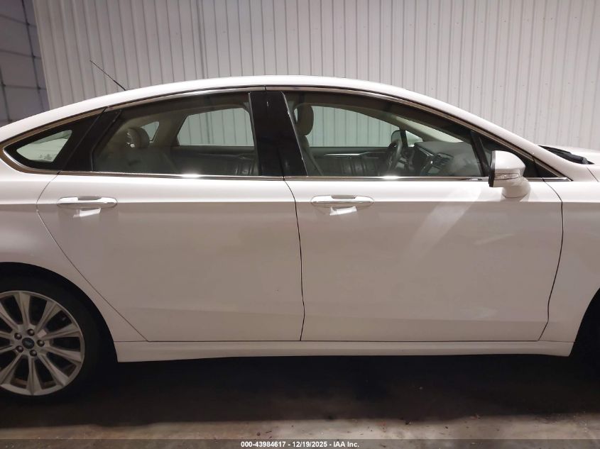 2018 Ford Fusion Platinum VIN: 3FA6P0D96JR265172 Lot: 43984617