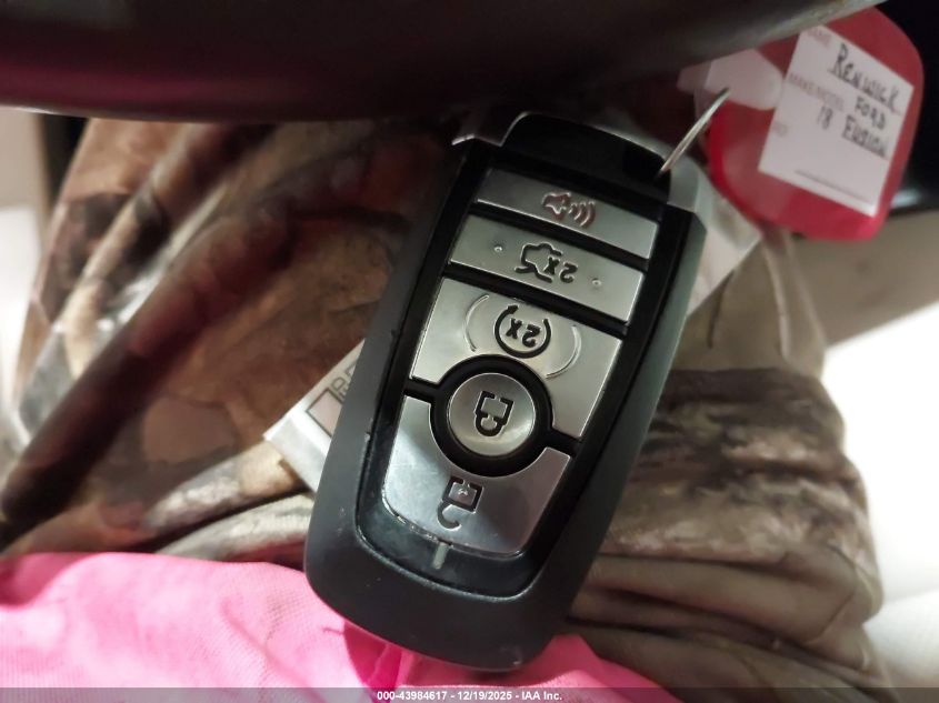 2018 Ford Fusion Platinum VIN: 3FA6P0D96JR265172 Lot: 43984617