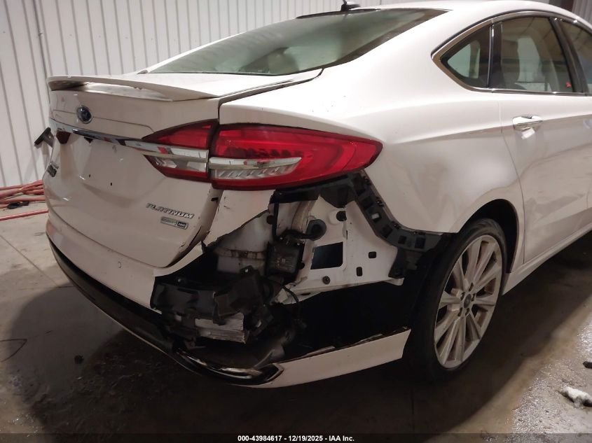 2018 Ford Fusion Platinum VIN: 3FA6P0D96JR265172 Lot: 43984617