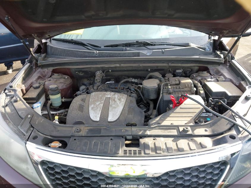 2012 Kia Sorento Ex V6 VIN: 5XYKUDA23CG256748 Lot: 43984621