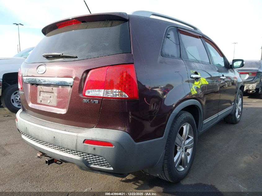 2012 Kia Sorento Ex V6 VIN: 5XYKUDA23CG256748 Lot: 43984621