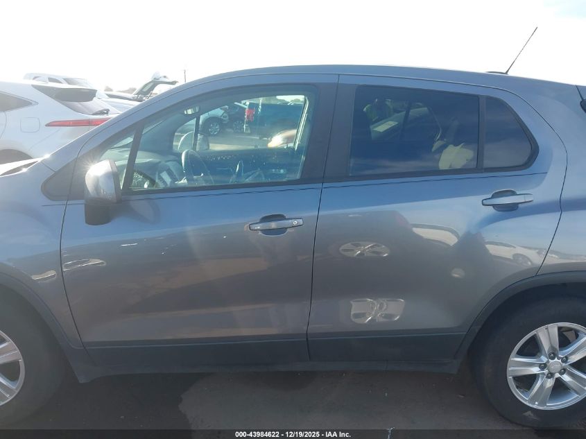 2020 Chevrolet Trax Fwd Ls VIN: 3GNCJKSB4LL140135 Lot: 43984622