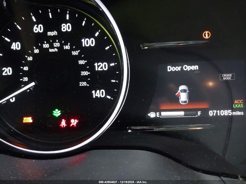 2019 Honda Hr-V Ex VIN: 3CZRU6H50KM737224 Lot: 43984627