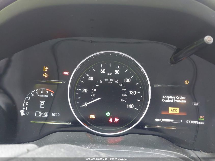 2019 Honda Hr-V Ex VIN: 3CZRU6H50KM737224 Lot: 43984627