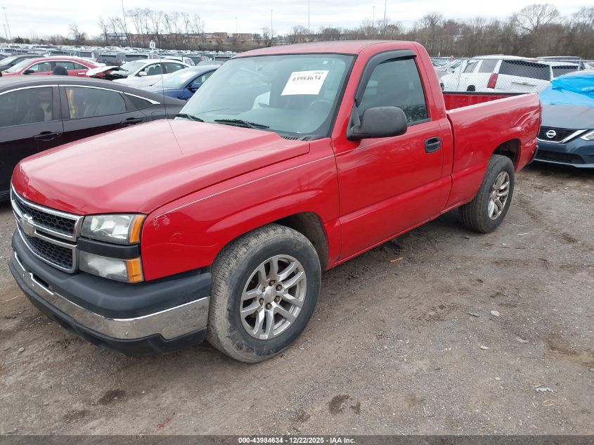 2006 Chevrolet Silverado 1500 Work Truck VIN: 3GCEC14X86G268227 Lot: 43984634