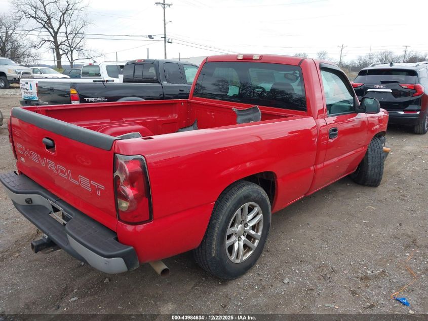 2006 Chevrolet Silverado 1500 Work Truck VIN: 3GCEC14X86G268227 Lot: 43984634