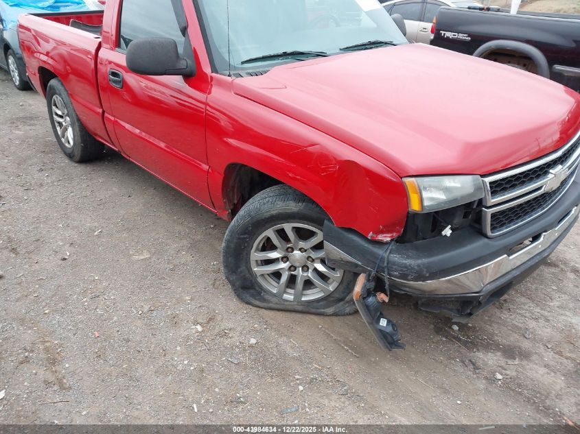 2006 Chevrolet Silverado 1500 Work Truck VIN: 3GCEC14X86G268227 Lot: 43984634