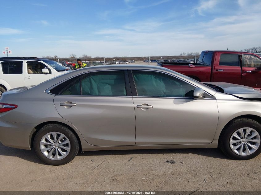2017 Toyota Camry Le VIN: 4T1BF1FK0HU760483 Lot: 43984646