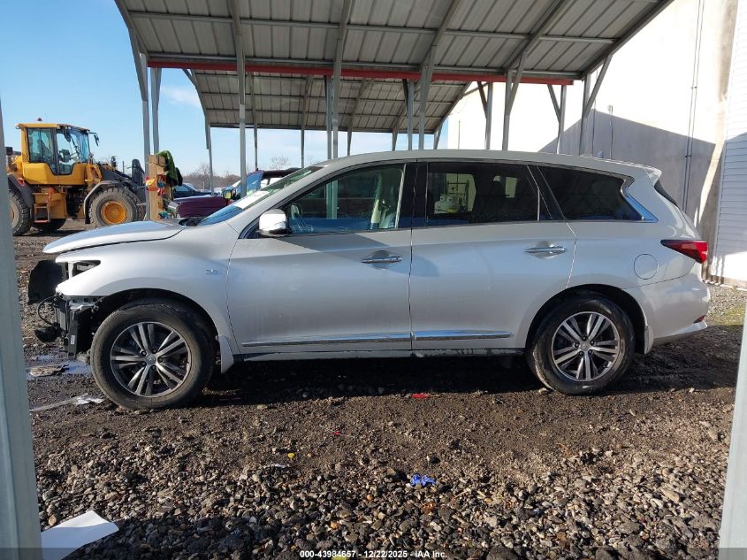 2019 Infiniti Qx60 Pure VIN: 5N1DL0MN9KC550647 Lot: 43984657