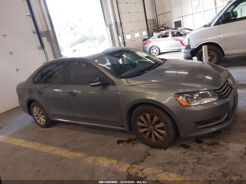 2013 Volkswagen Passat 2.5L Wolfsburg Edition VIN: 1VWAP7A37DC139612 Lot: 43984659