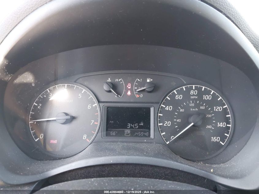 2016 Nissan Sentra S VIN: 3N1AB7AP5GY222670 Lot: 43984660