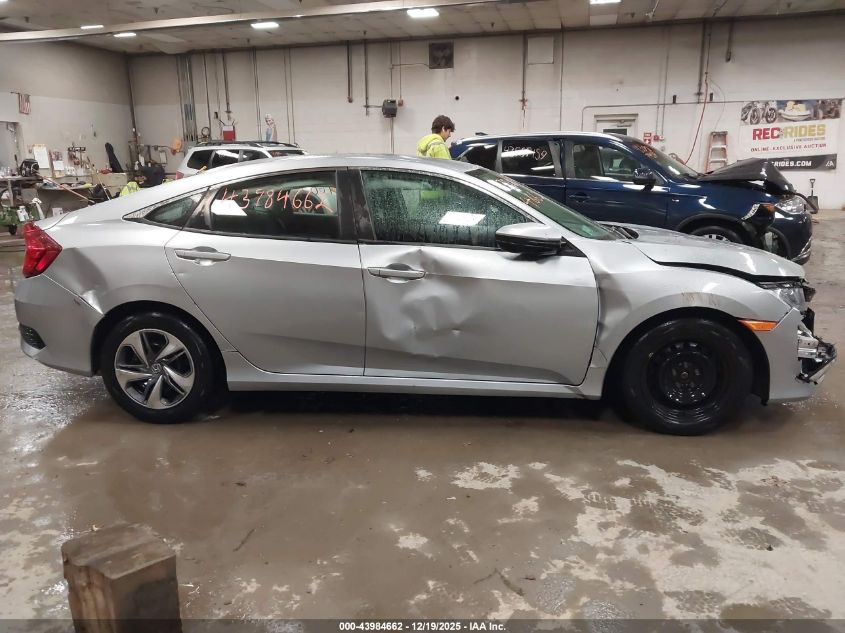 2020 Honda Civic Lx VIN: 2HGFC2F63LH585117 Lot: 43984662