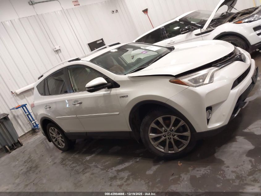 2016 Toyota Rav4 Hybrid Limited VIN: JTMDJREV0GD014149 Lot: 43984666
