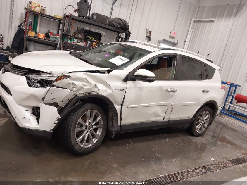 2016 Toyota Rav4 Hybrid Limited VIN: JTMDJREV0GD014149 Lot: 43984666