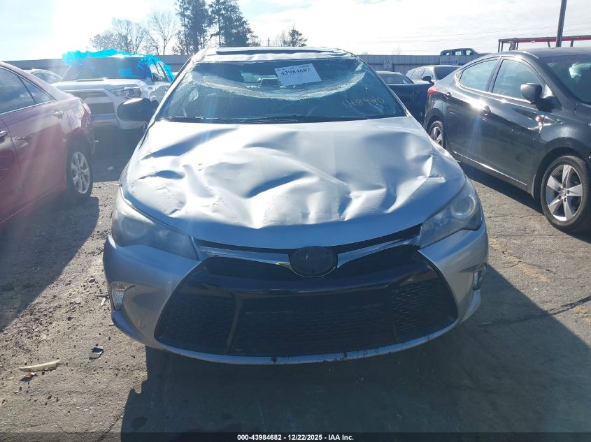 2016 Toyota Camry Se VIN: 4T1BF1FK1GU148940 Lot: 43984682