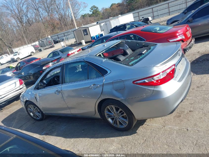 2016 Toyota Camry Se VIN: 4T1BF1FK1GU148940 Lot: 43984682