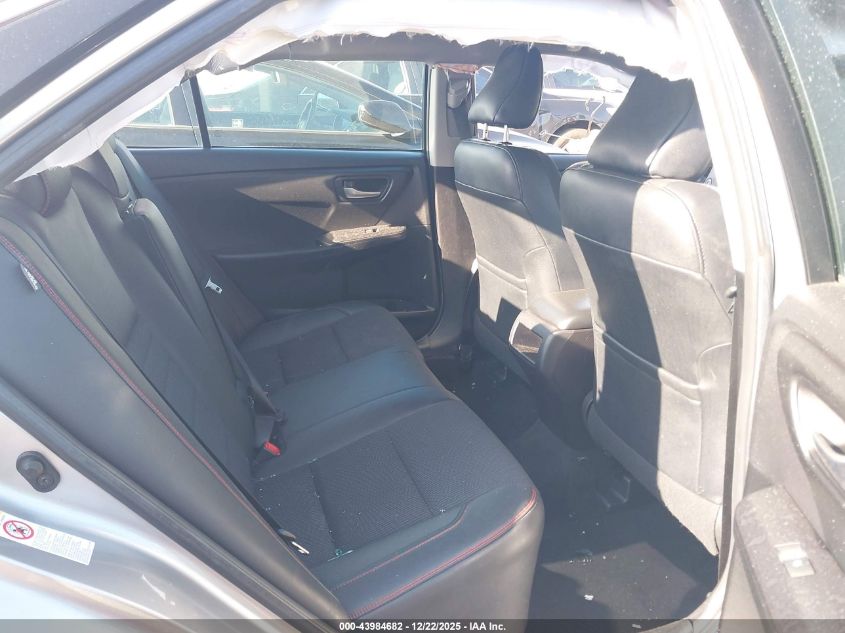 2016 Toyota Camry Se VIN: 4T1BF1FK1GU148940 Lot: 43984682